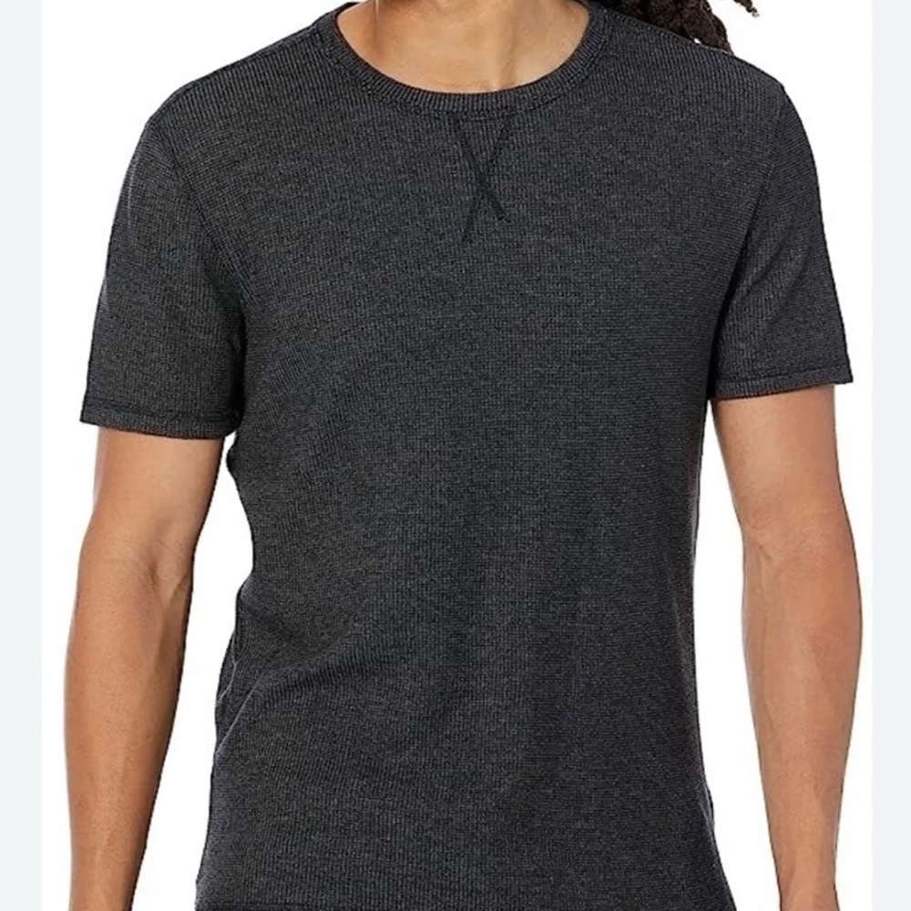 John Varvatos Charcoal Short Sleeve Tee